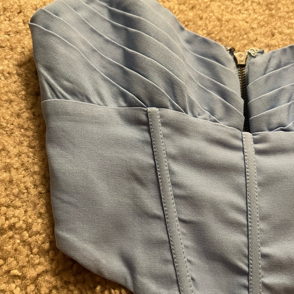 Princess Polly Jorja Top Blue - Picture 5 of 8